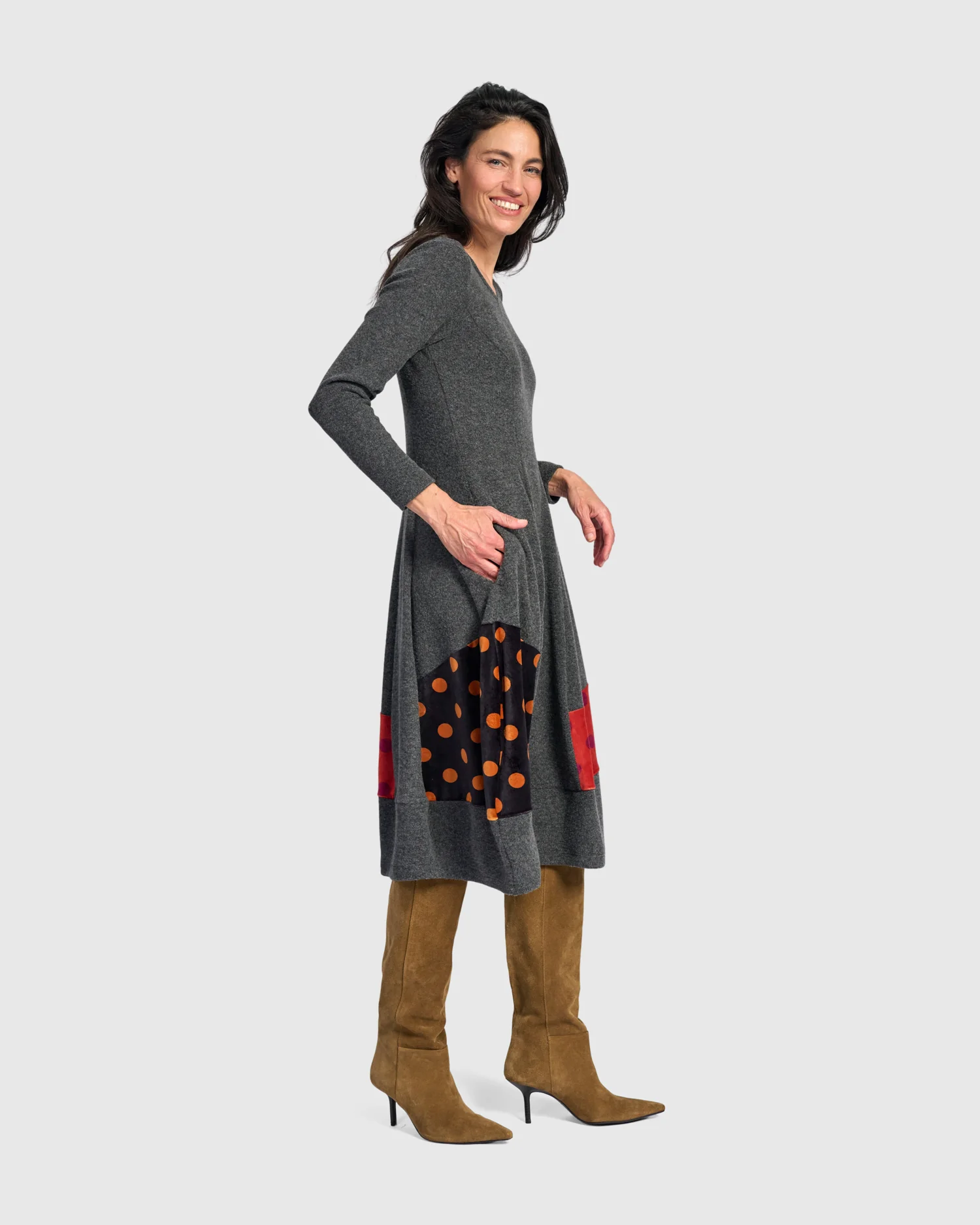 Alembika's modern Moxie Cocoon Dress