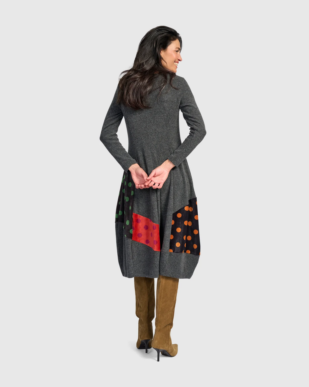 Alembika's modern Moxie Cocoon Dress
