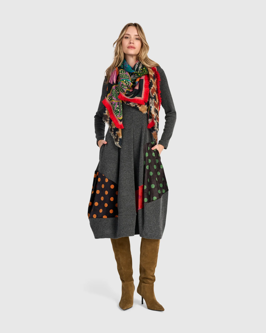 Alembika's modern Moxie Cocoon Dress