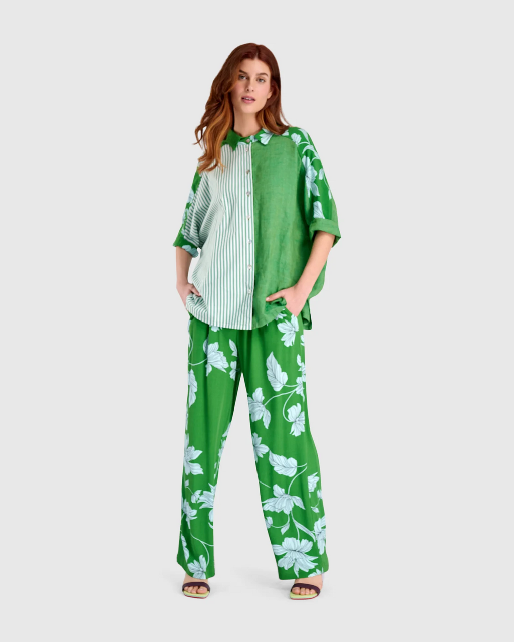 Alembika Terrace Camp Shirt in Mojito
