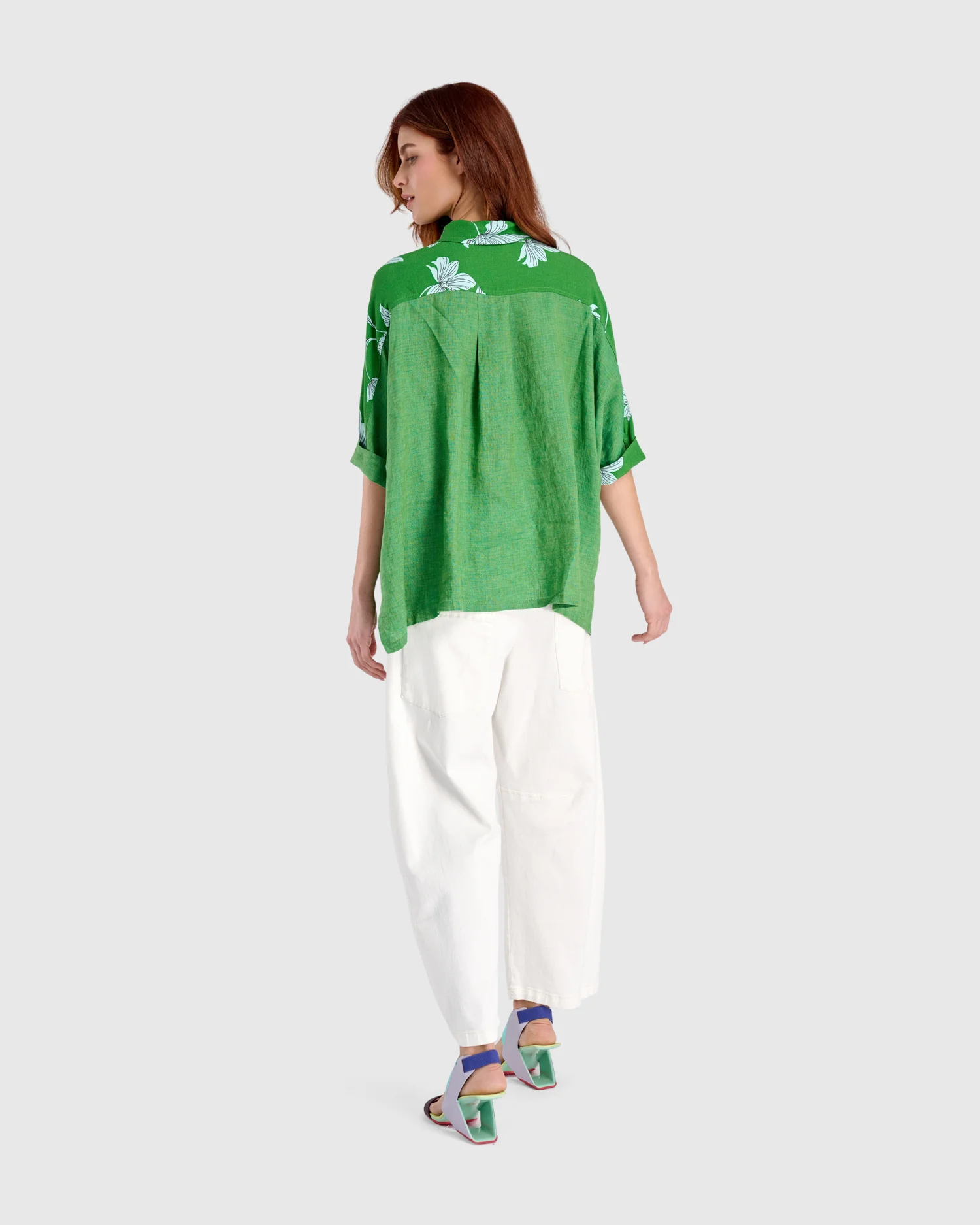 Alembika Terrace Camp Shirt in Mojito