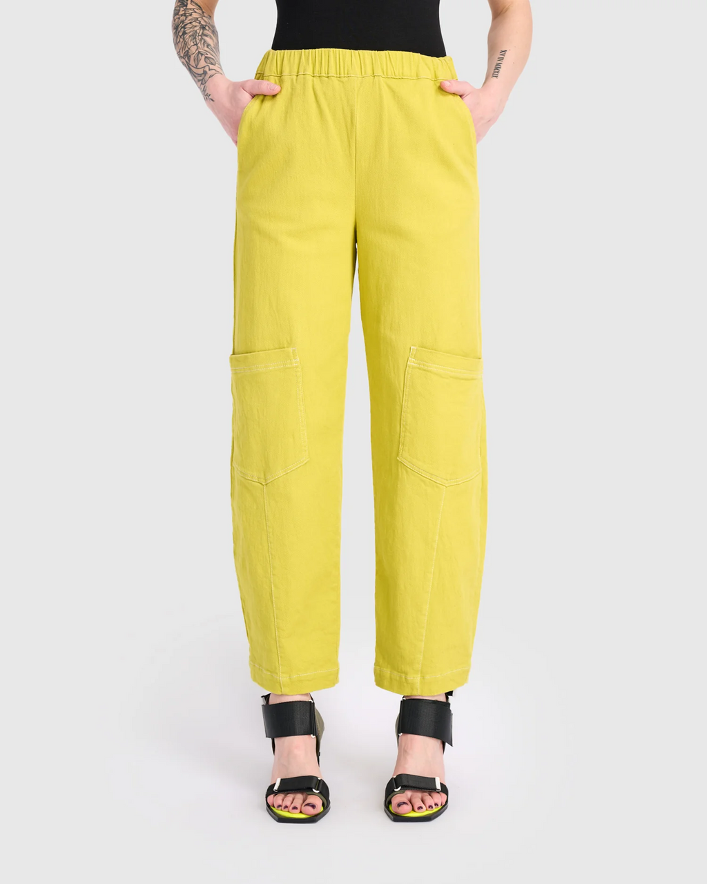 Alembika Papaya Relaxed Pants in Marker
