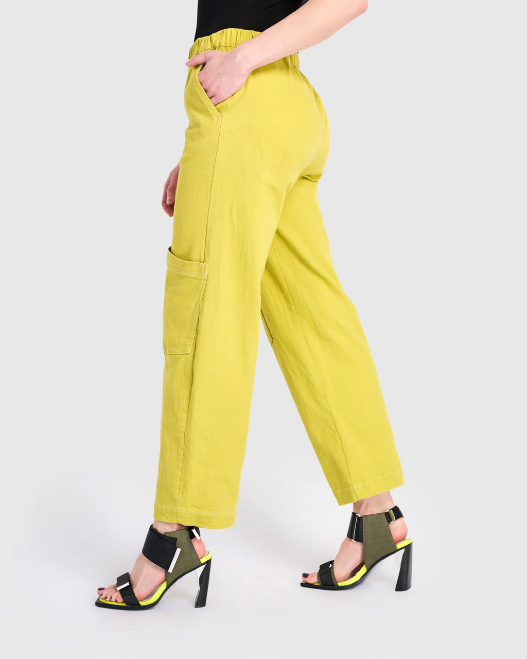 Alembika Papaya Relaxed Pants in Marker