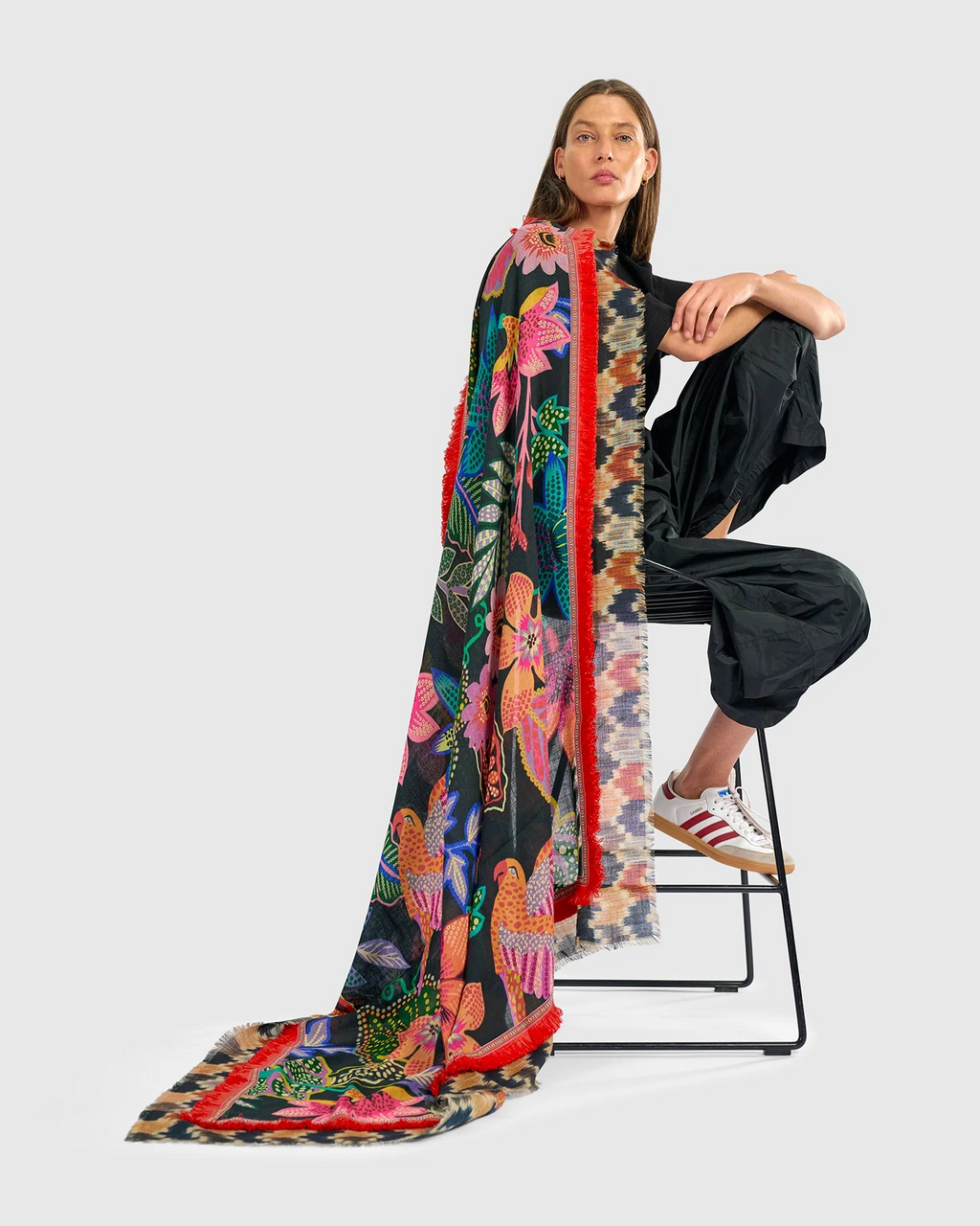 Alembika Multicolored Canopy Scarf