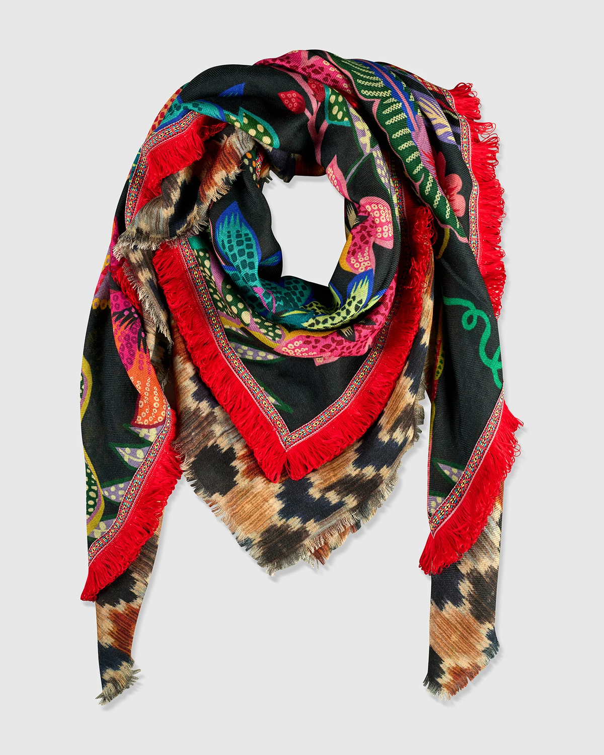 Alembika Multicolored Canopy Scarf