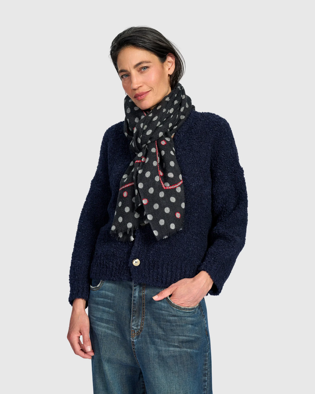 Alembika Patty Midnight Dots Scarf