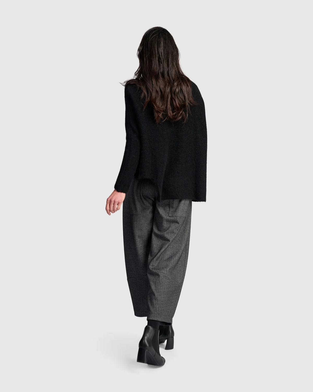 Alembika's Sculpt Boxy Sweater in Black