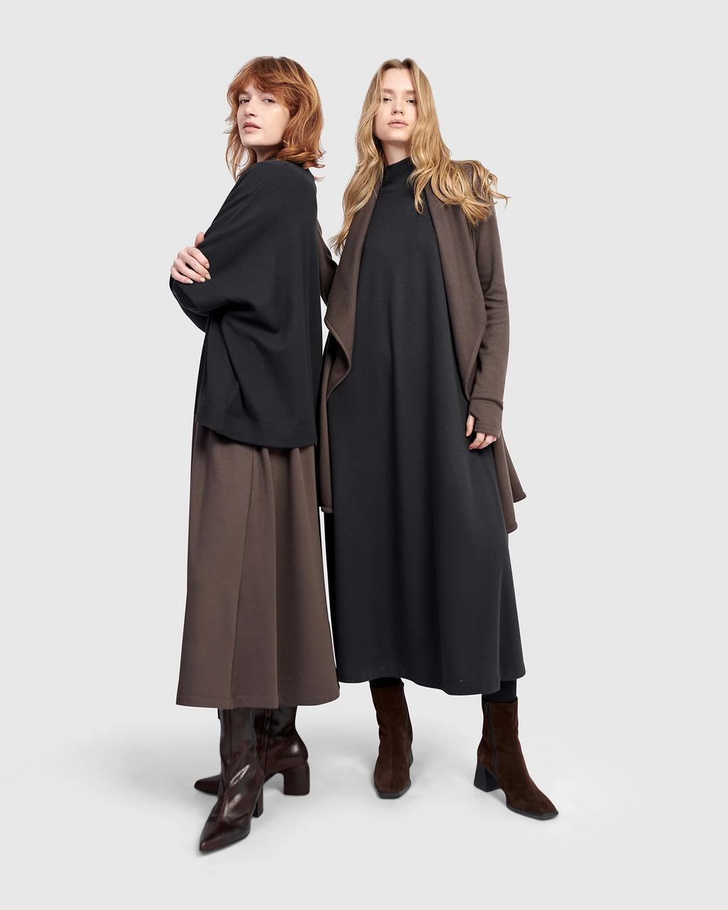 Alembika's Urban Cloud A-Line Dress in Black