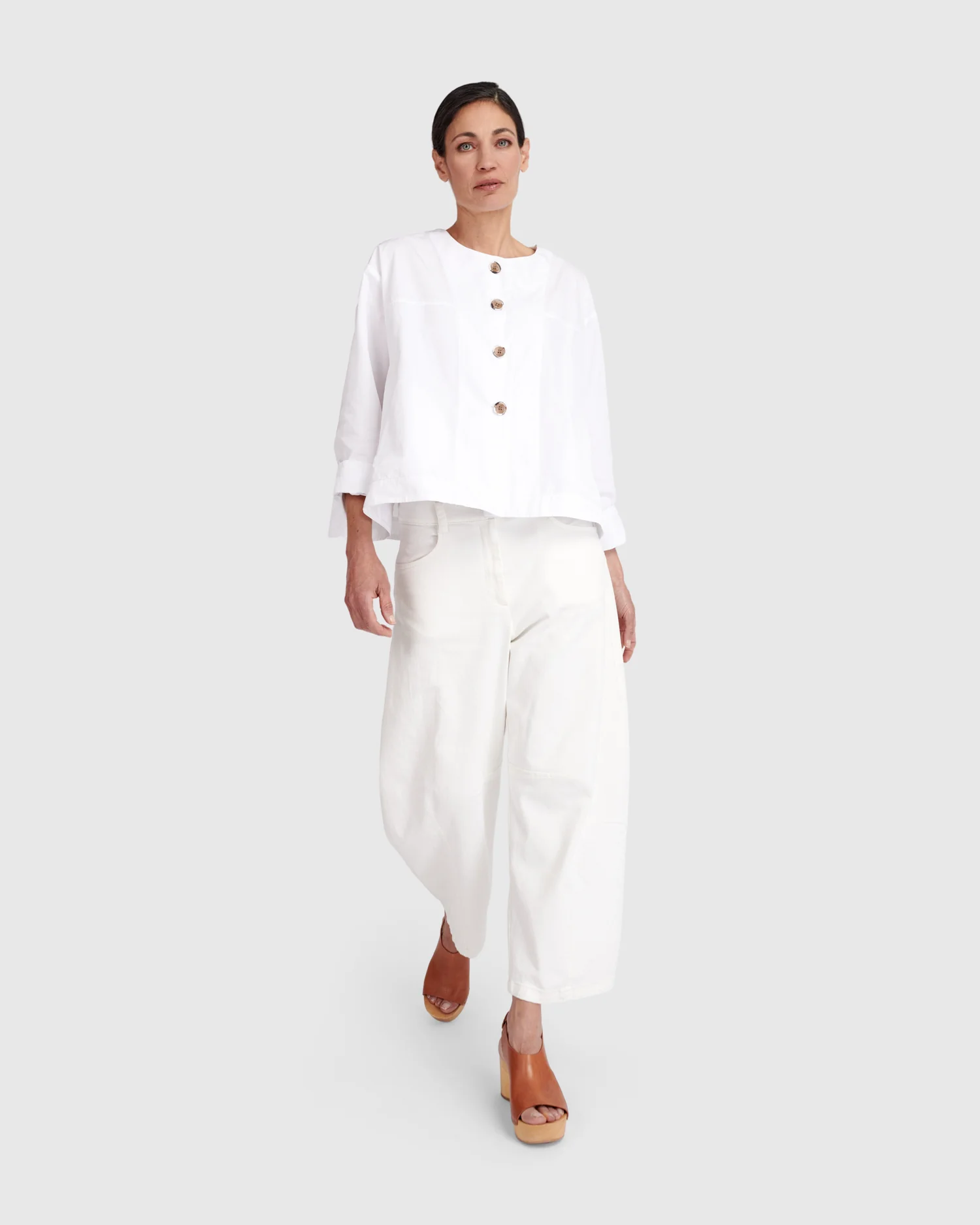 Alembika Urban Side Streets Topper Jacket in White