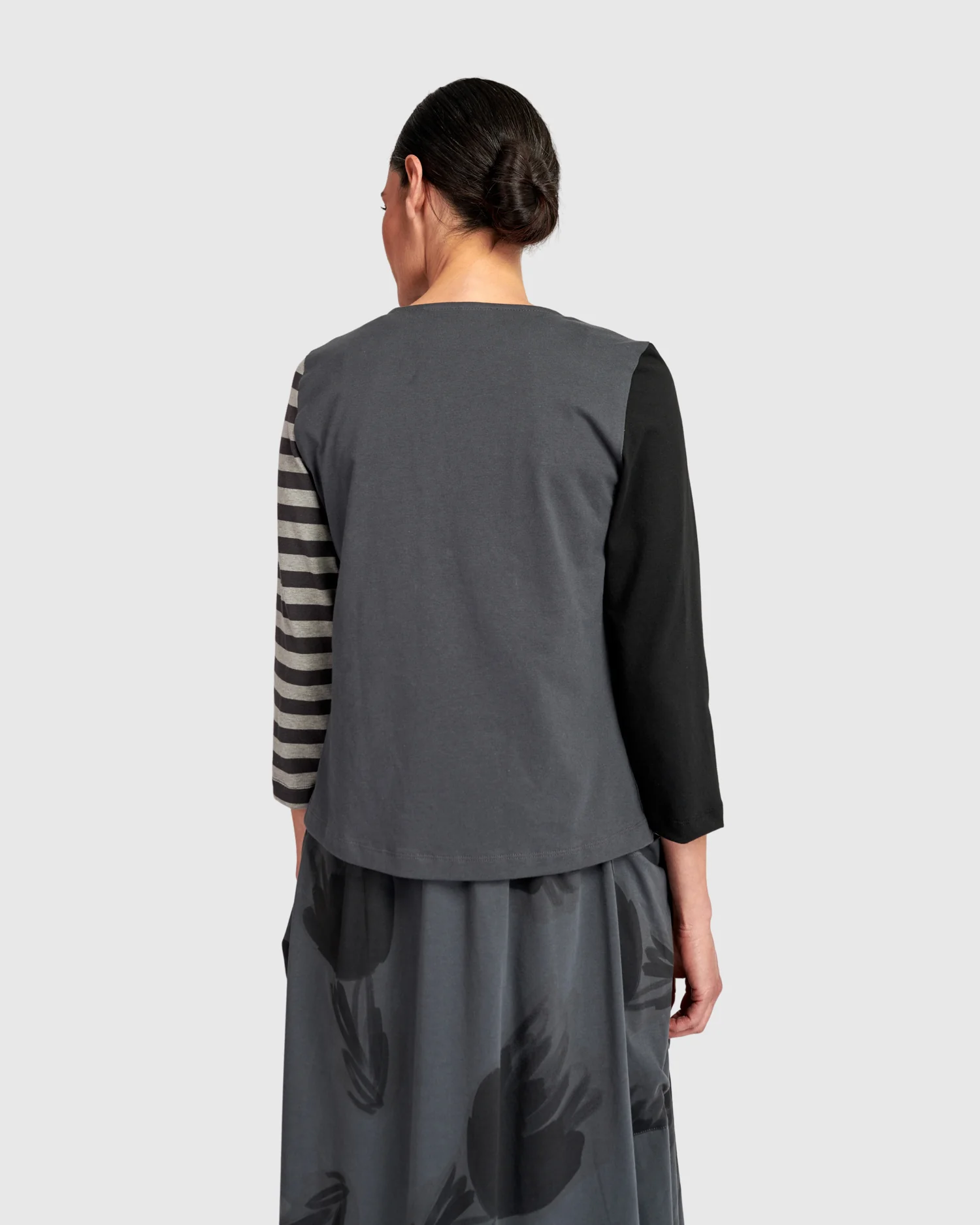 Alembika's Urban Rally Colorblock Cardigan in Mix