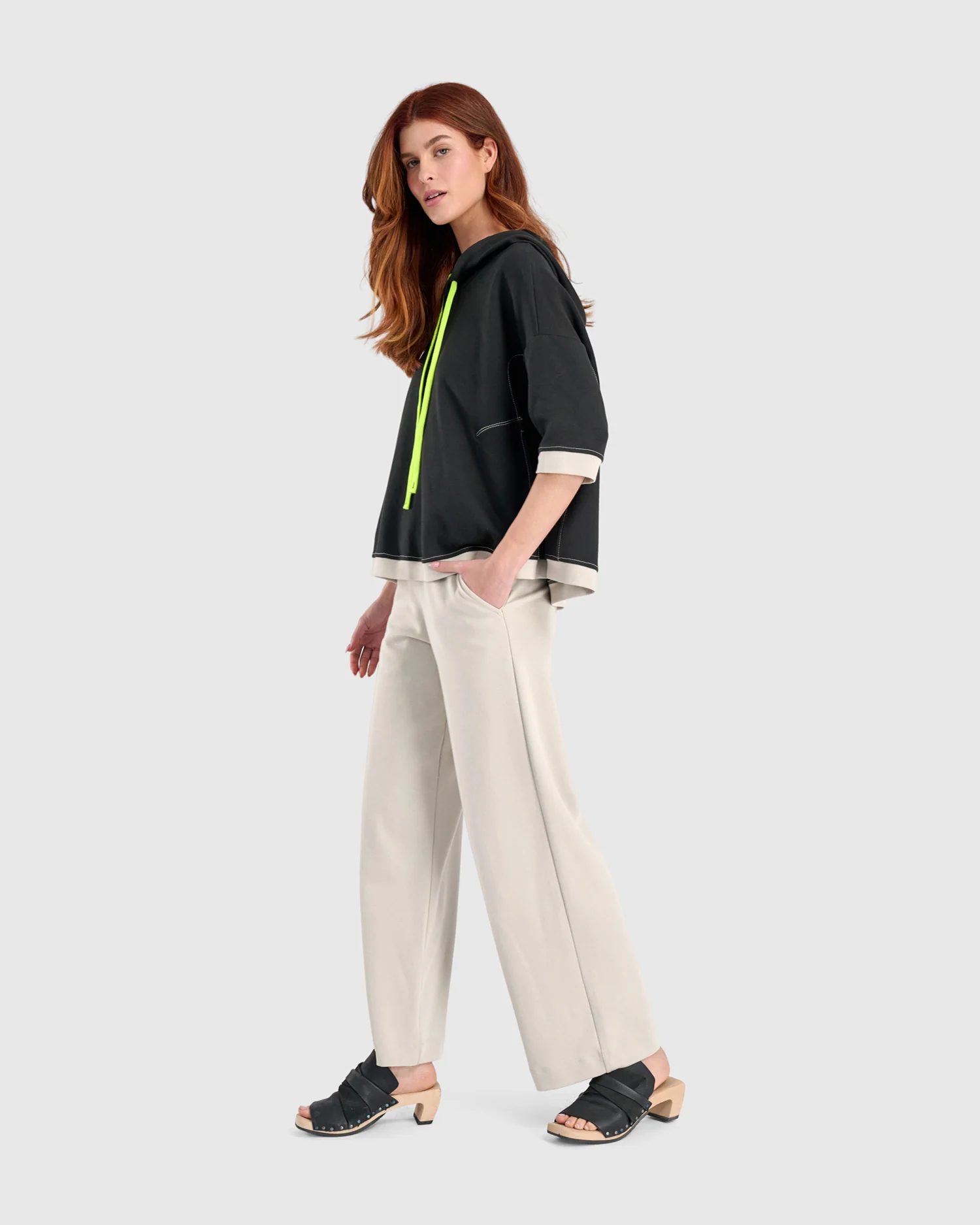Alembika Urban Foundation Straight Leg Pant in Cream