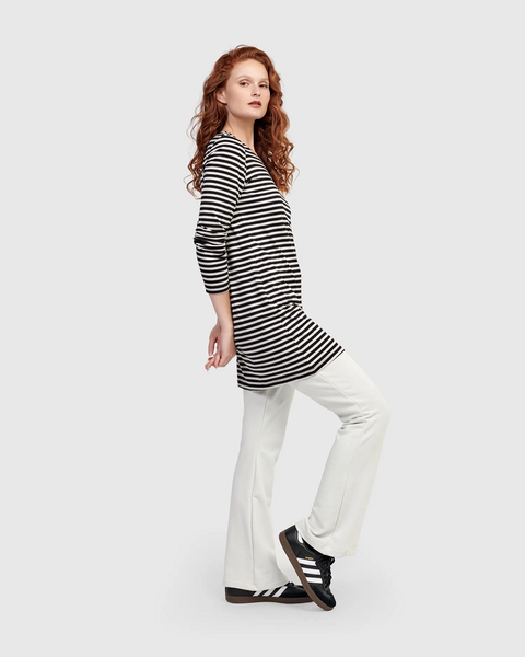 Alembika Urban Oculus Stripes Tunic Tee 