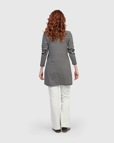 Alembika Urban Oculus Stripes Tunic Tee 