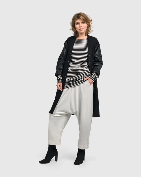 Alembika Urban Oculus Stripes Tunic Tee 