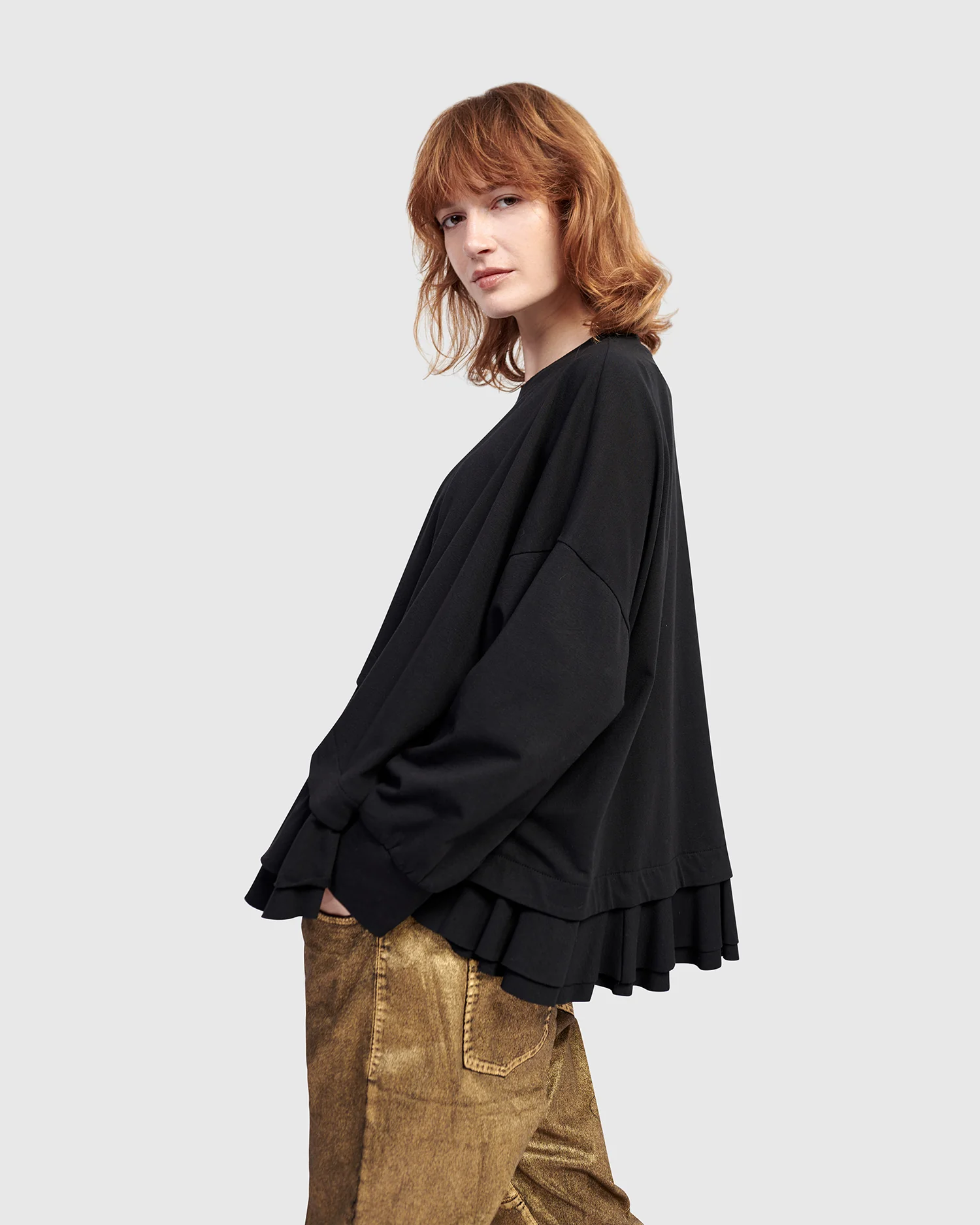 Alembika's Urban Shuffle Top in Black