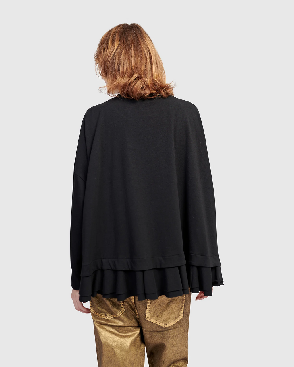 Alembika's Urban Shuffle Top in Black