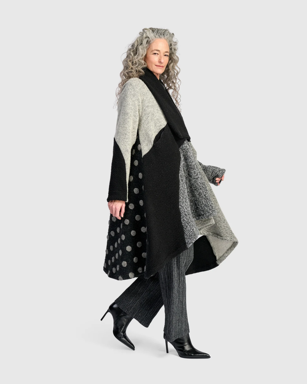  Alembika's unlined Urban Tillie Coat in Storm