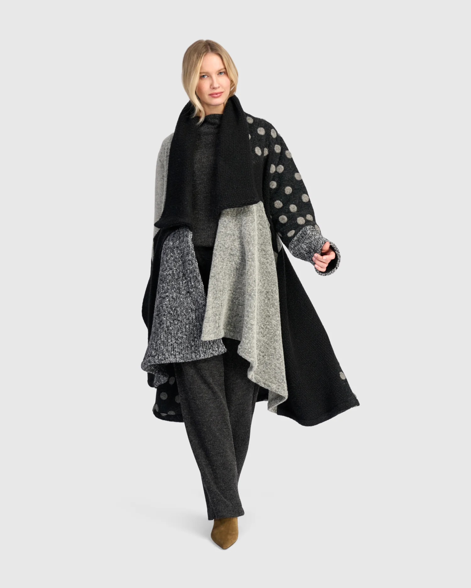  Alembika's unlined Urban Tillie Coat in Storm
