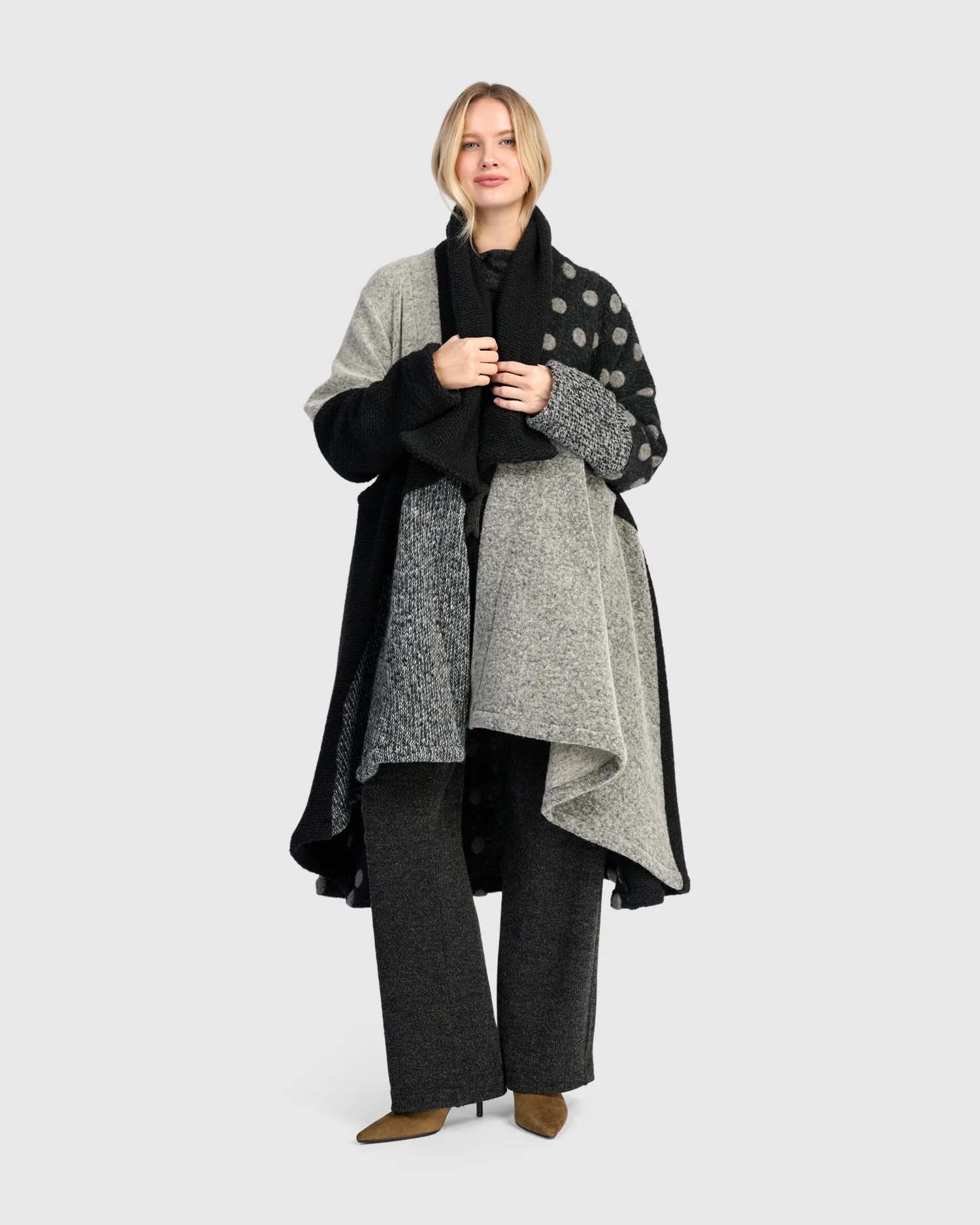  Alembika's unlined Urban Tillie Coat in Storm