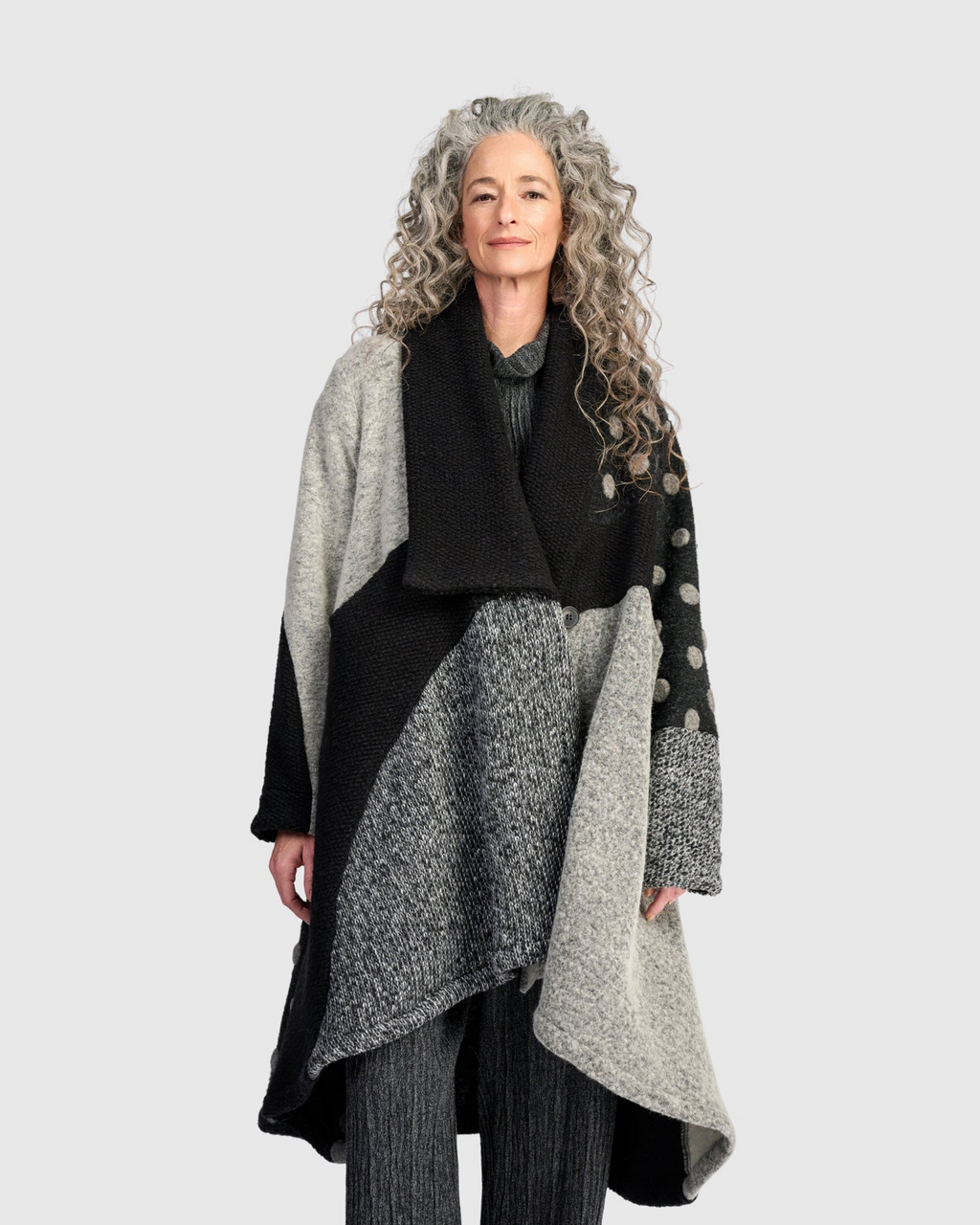  Alembika's unlined Urban Tillie Coat in Storm