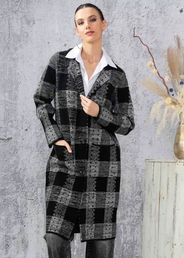 Alison Sheri's Long Sweater Coat 