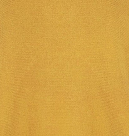 Amazing Woman Chloe Rolled Hem Boxy Sweater Gold Swatch