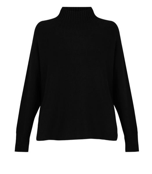 Jolie Boxy Turtleneck Sweater