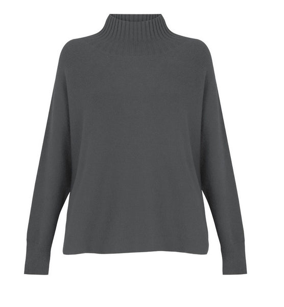 Jolie Boxy Turtleneck Sweater