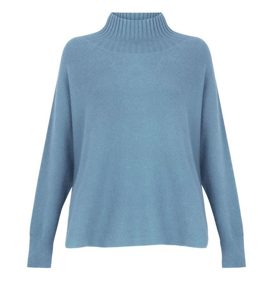 Jolie Boxy Turtleneck Sweater