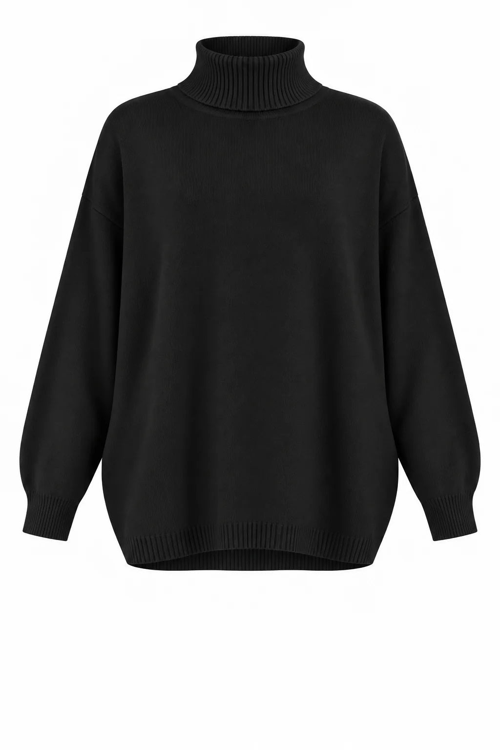 Zena Ribbed Polo Super Soft Sweater