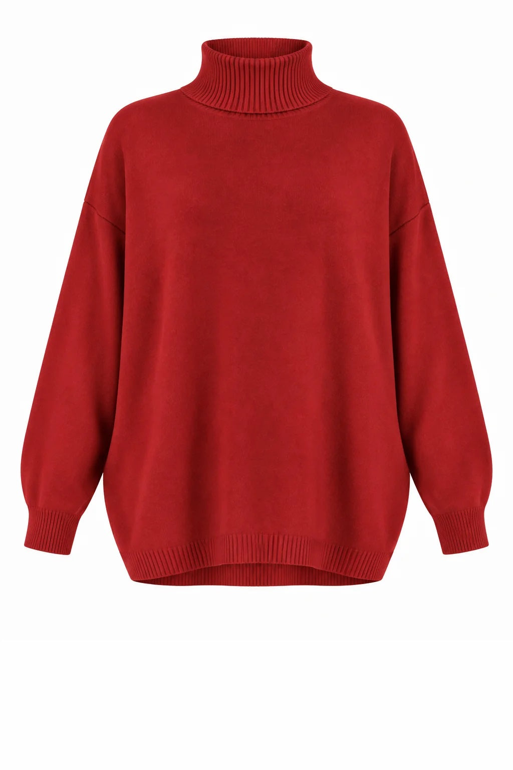 Zena Ribbed Polo Super Soft Sweater