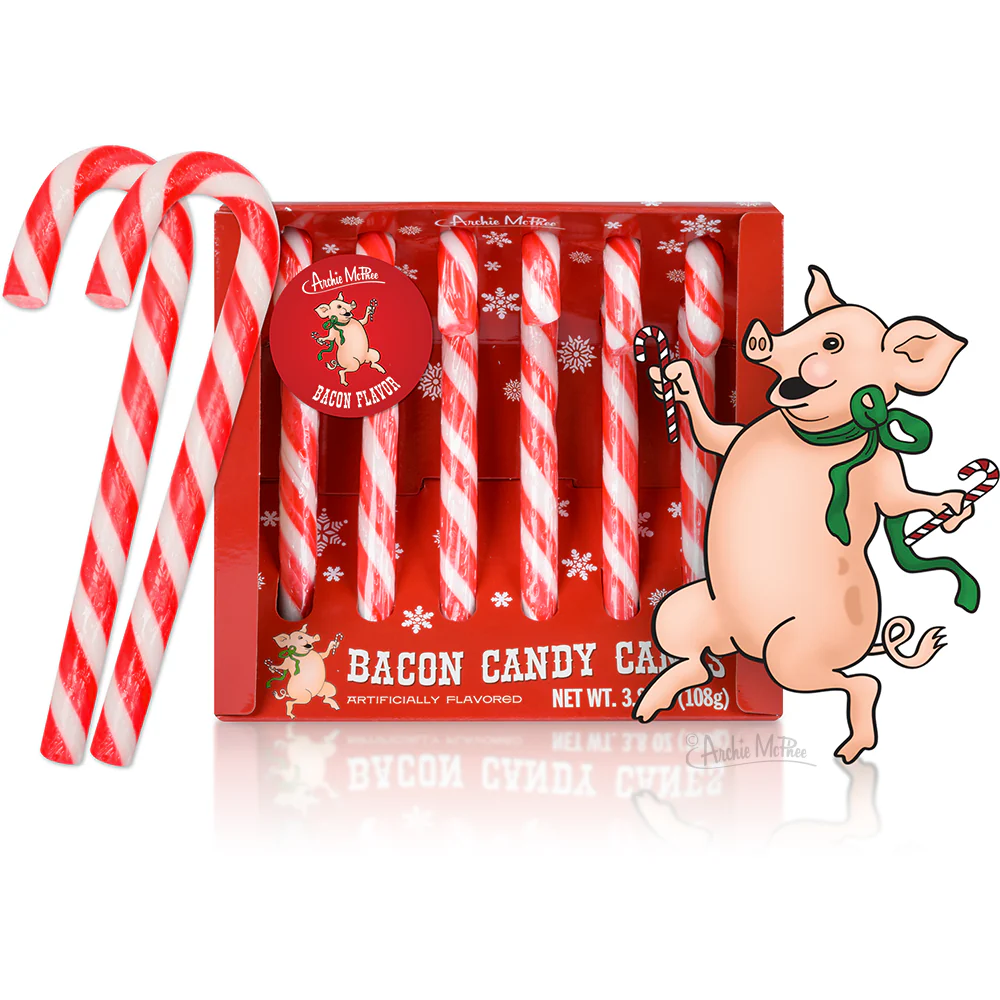 Bacon Candy Canes