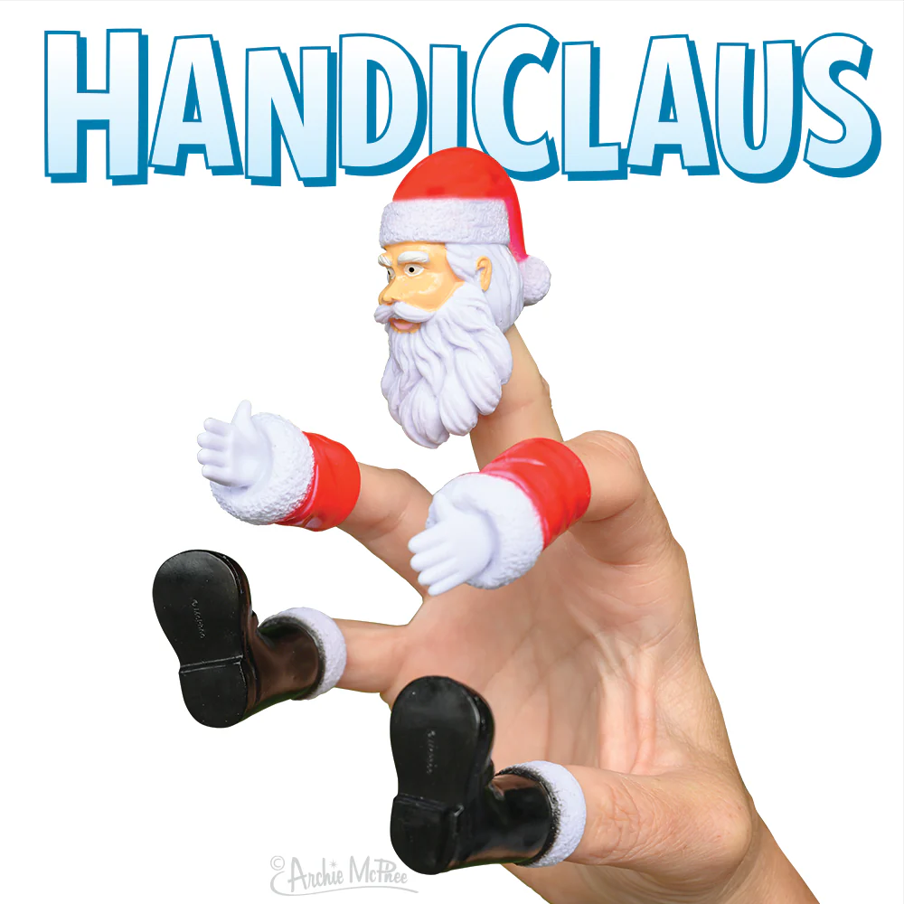 Archie McPhee Handiclaus Finger Puppet