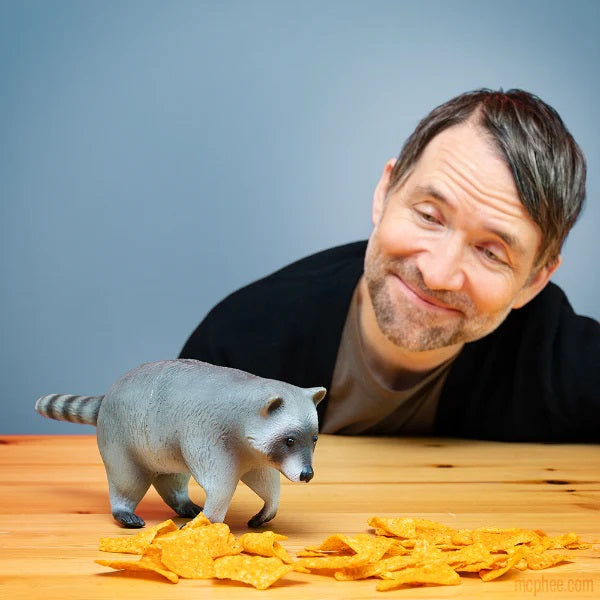 Archie McPhee Baby Raccoon Buddy