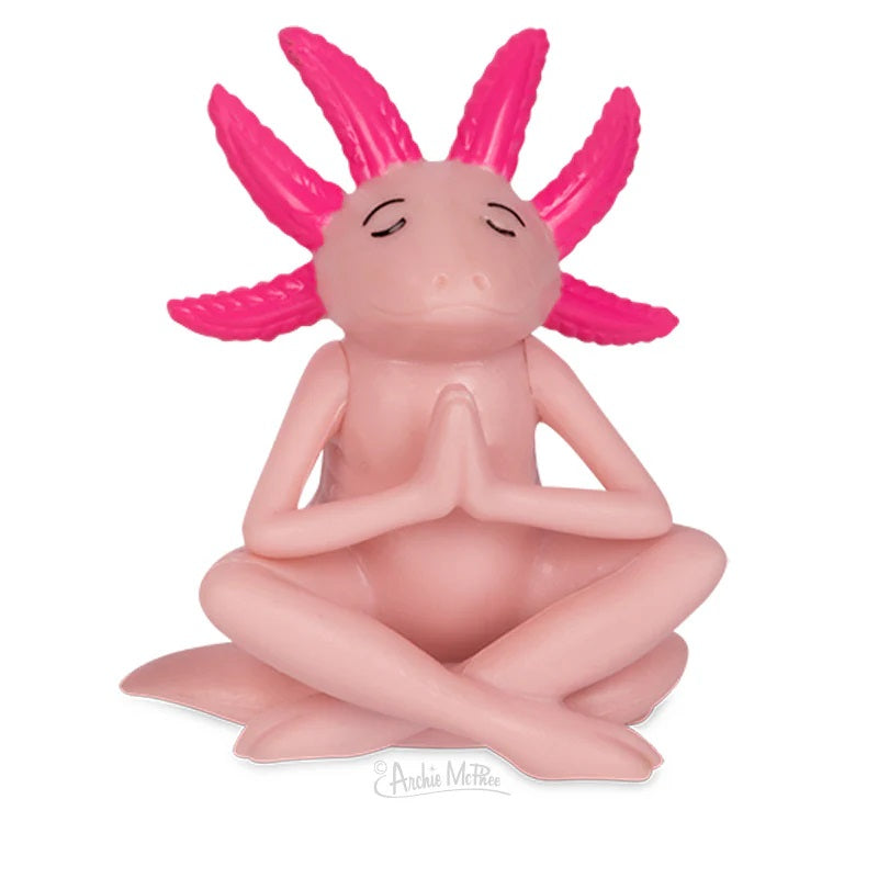 Archie McPhee Meditating Axolotls