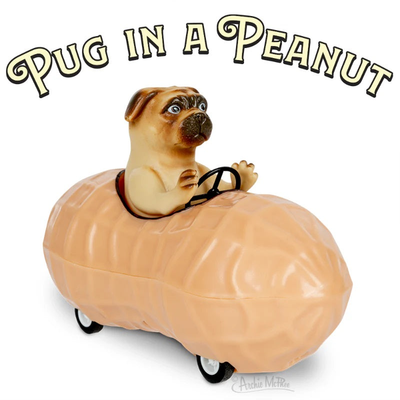 Archie McPhee Pug in a Peanut