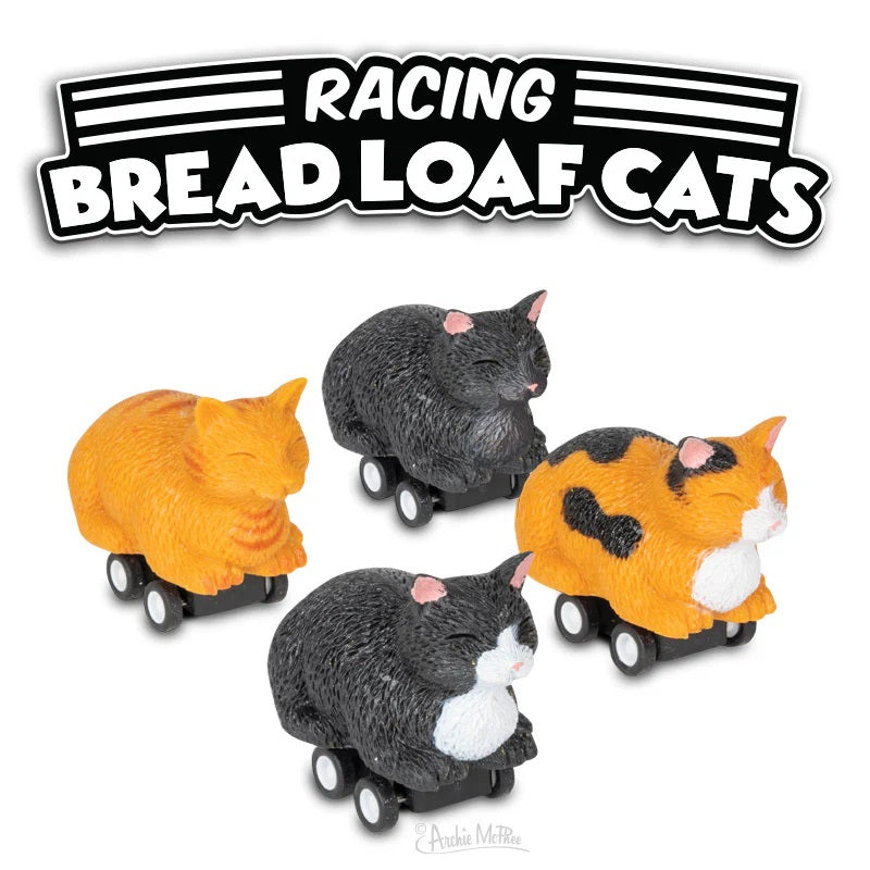 Racing Bread Loaf Cats