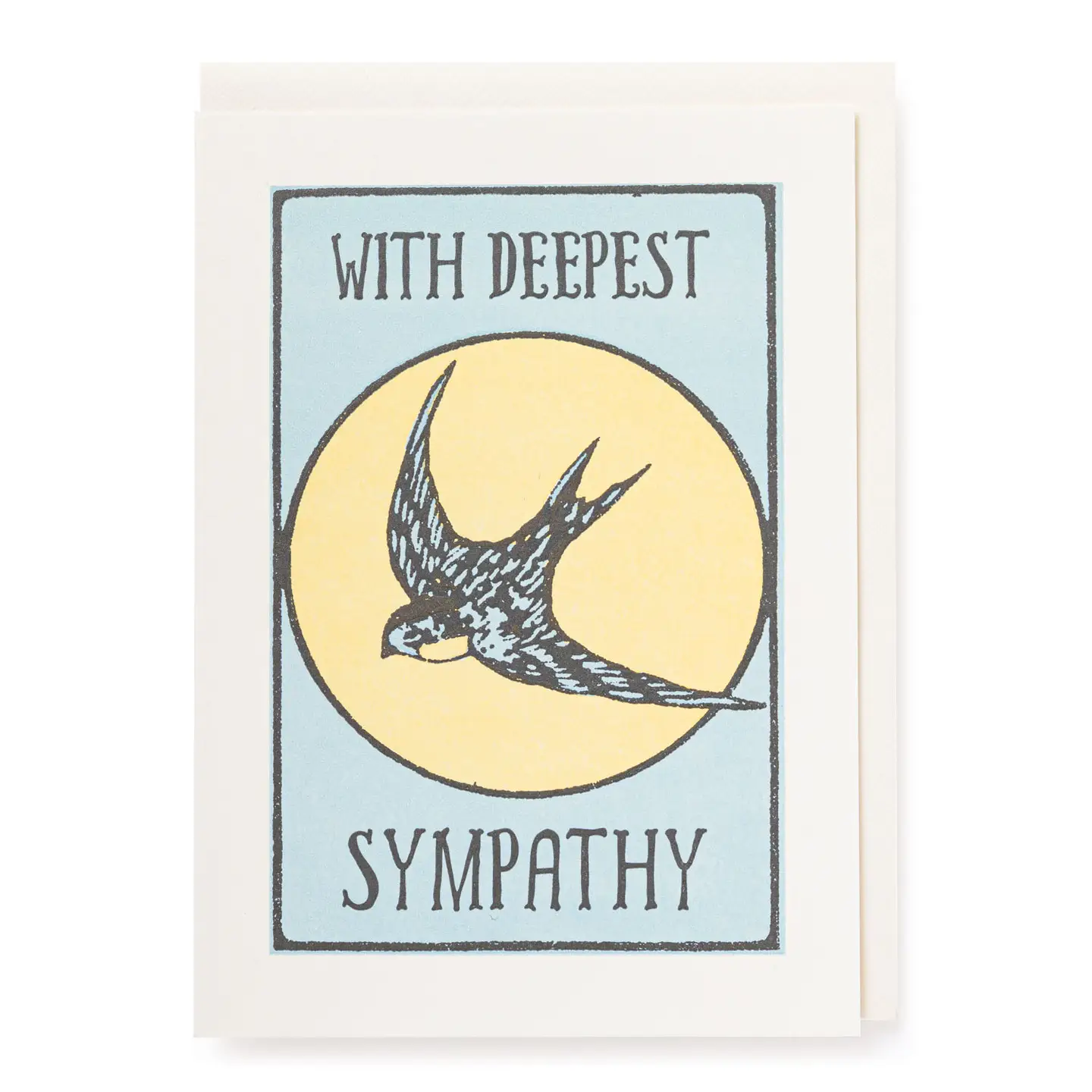 Swallow Sympathy Card