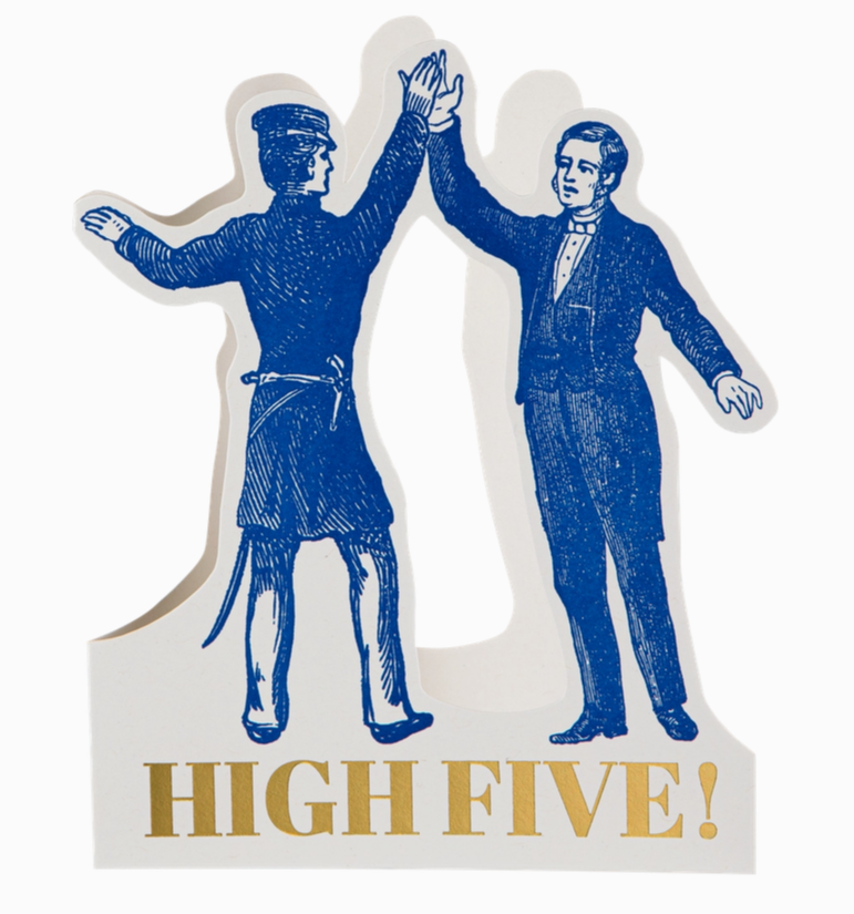 High Five Greeting Card