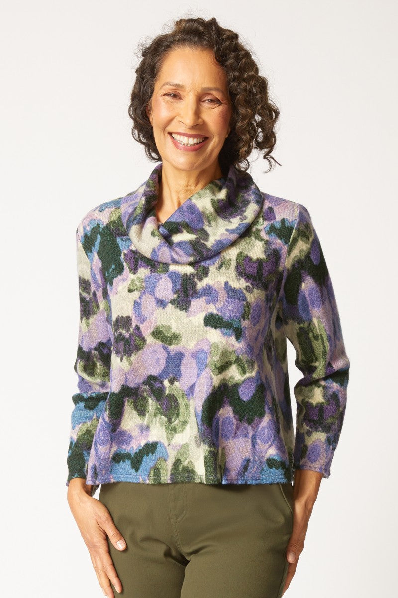 Habitat's Aspen Knit Brushstrokes Pullover 