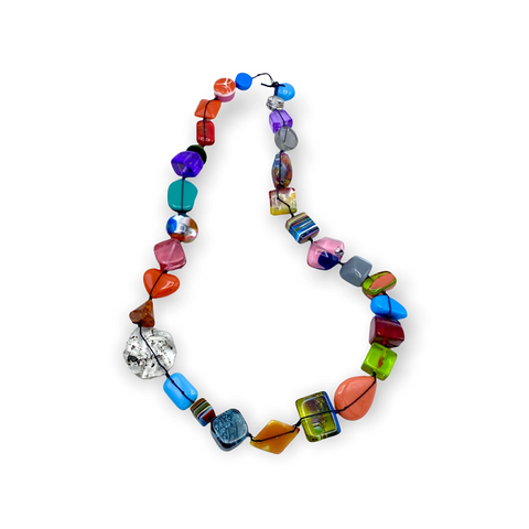 Mixed Articles Multicolor Necklace