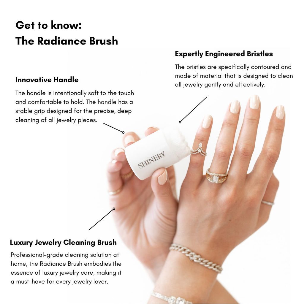 The Shinery Radiance Jewelry Cleaning Brush