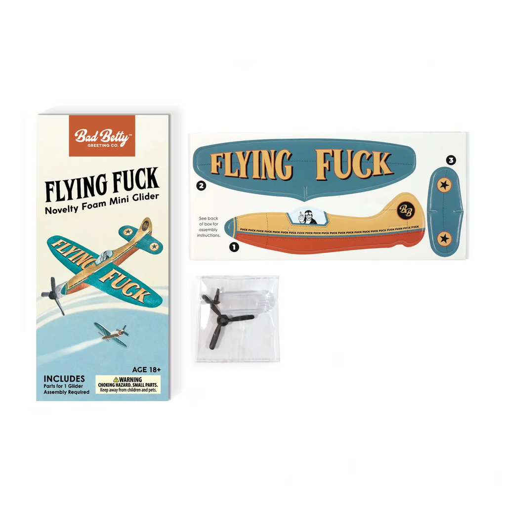 Flying Fuck Novelty Foam Flying Glider
