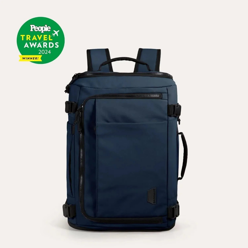 Bagsmart Blast Quick Access Travel Backpack in Navy