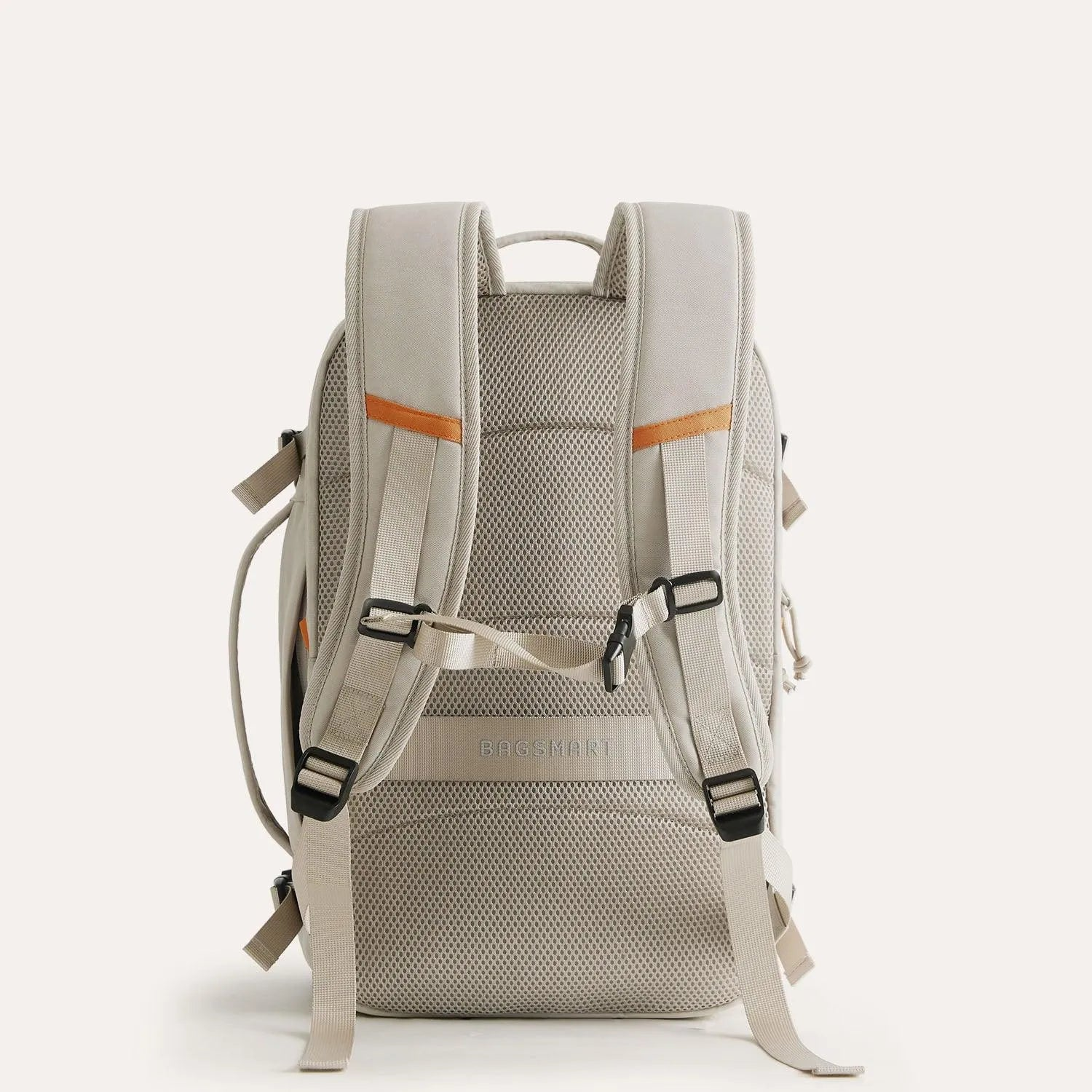 Bagsmart Faro Carry On Travel Backpack Set in Bone White