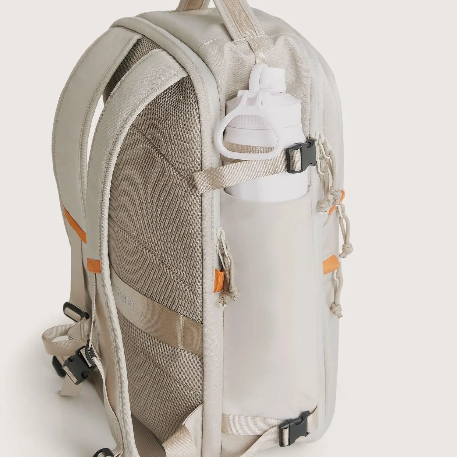 Bagsmart Faro Carry On Travel Backpack Set in Bone White