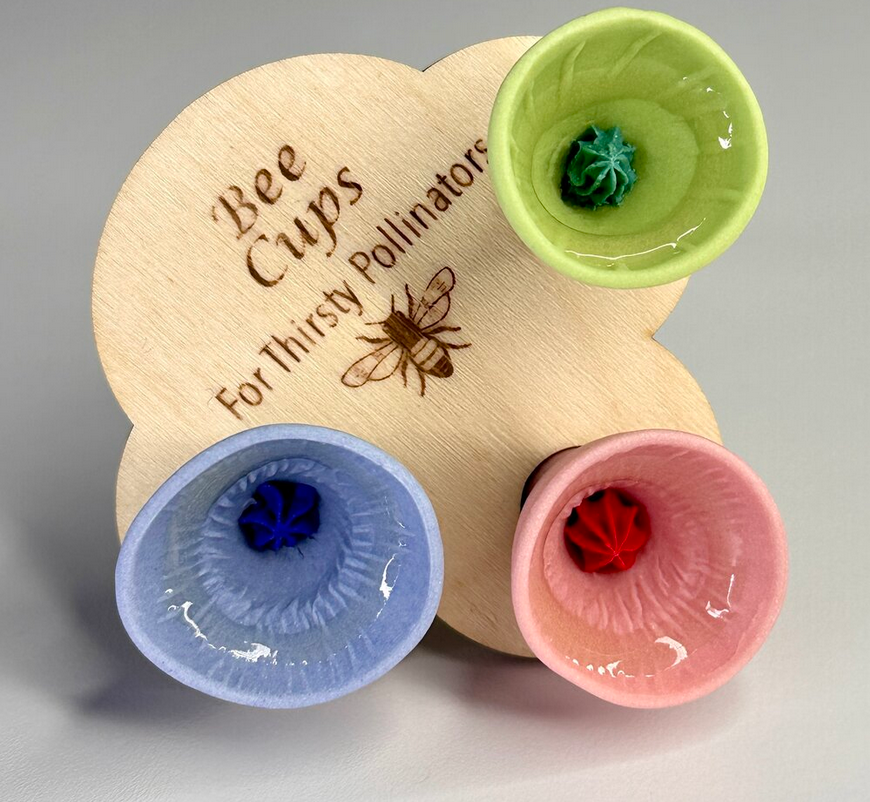 Bee Cups 3 Pack / Click for Colors