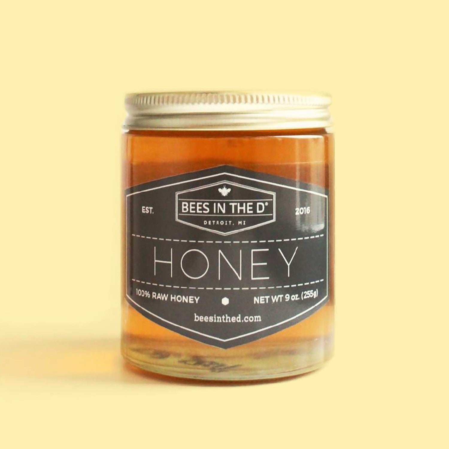 Leon & Lulu Bees in the D 6oz Honey Jar