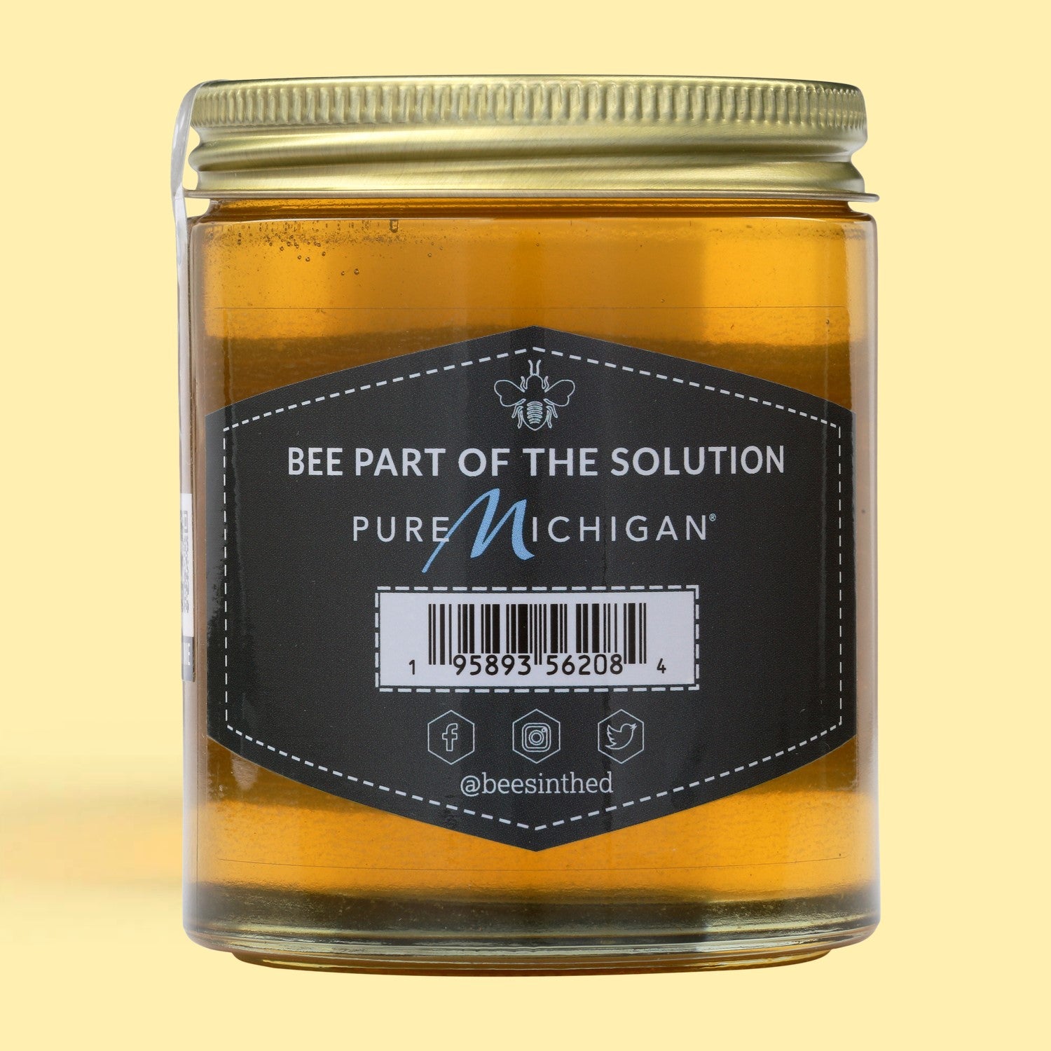 Leon & Lulu Bees in the D 6oz Honey Jar