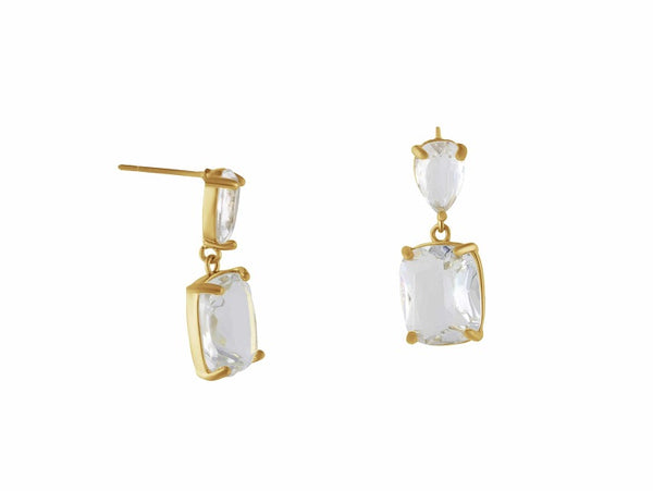 Anais Allure Stone Cut Luxe Earrings